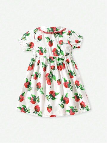 Summer Girls' Cute Lace Dress