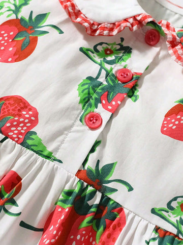 Summer Girls' Cute Lace Dress