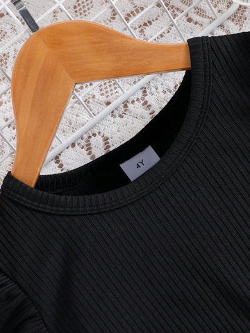 Summer Girls Sweet Cap Sleeve Floral Waist Floral Mesh Patchwork Dress