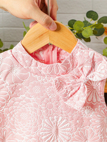 Summer Young Girl New Butterfly Flower Mesh Patchwork Dress