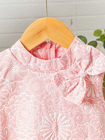 Summer Young Girl New Butterfly Flower Mesh Patchwork Dress