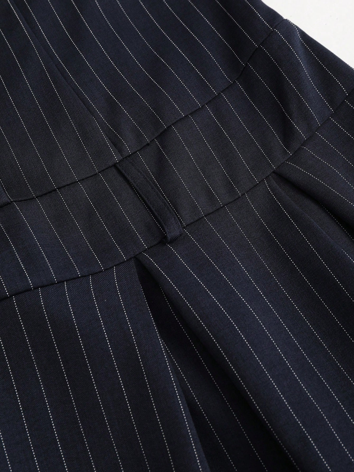 Sweetra Women's Striped Halter Button Design Casual Short Dress