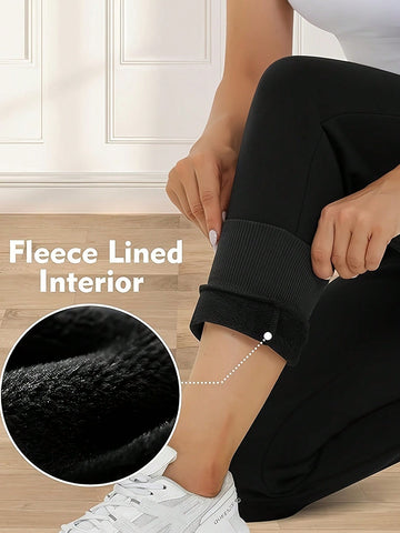 Thermal Sweatpants for Women Joggers Workout Pants Running Pants