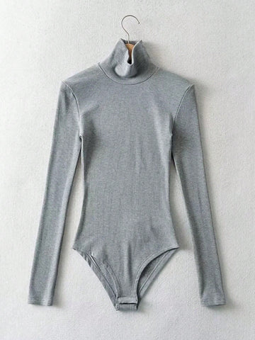 Turtleneck Long Sleeve Bodysuit