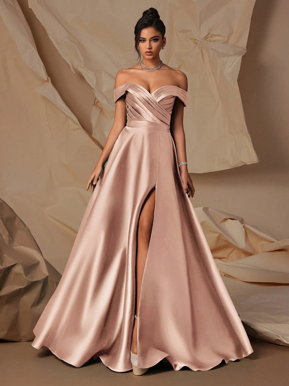 VIPGIRL Women Prom Dresses, Semi Formal Dress, For Birthday, Wedding Guest, Graduation Homecoming New Year Eve