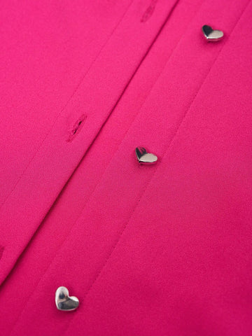 Vera Edvards Women's Fashionable Loose-Fitting Dropped Shoulder Long Sleeve Shirt