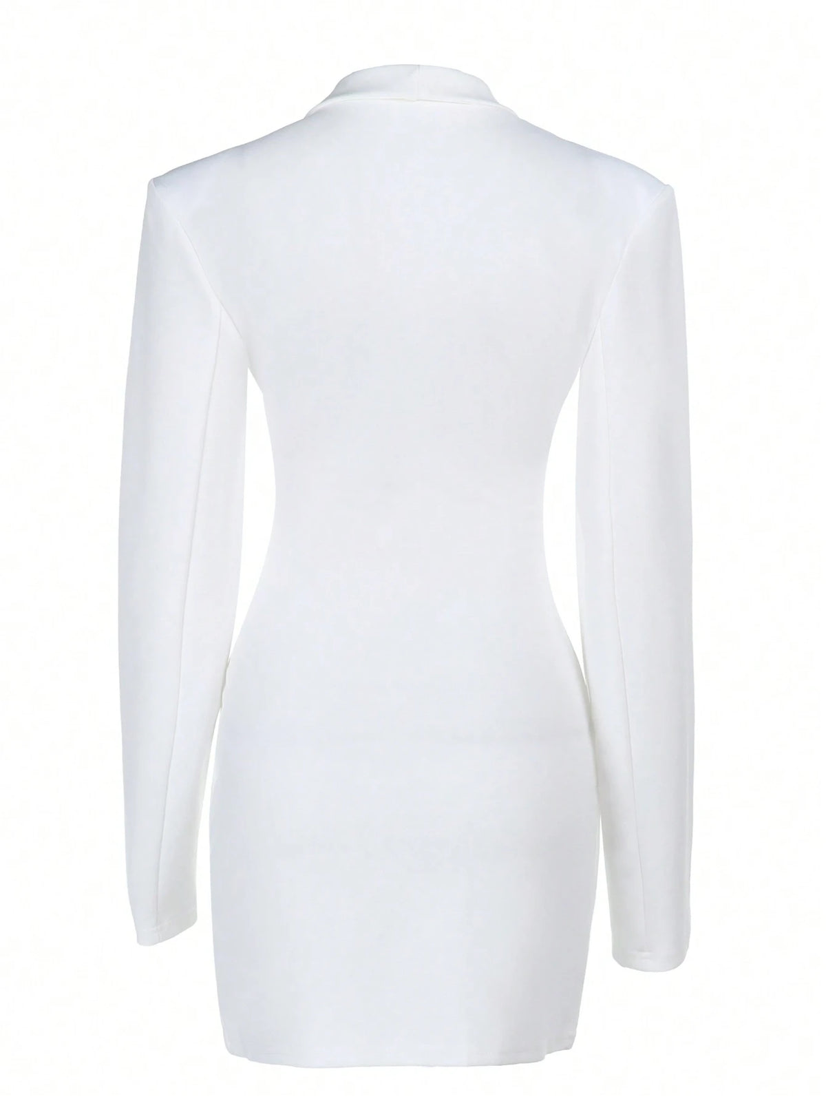 WOWDARK Women's Sexy Deep V-Neck Long Sleeve Bodycon Dress, Spring