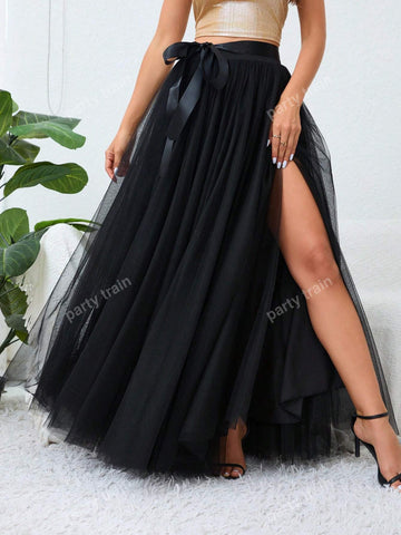 Wedding Party Mesh Skirt