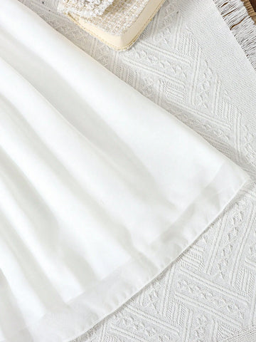 Wedding Season For Young Girls: Elegant V-Neck Fashionable Cami Dress With Pleats, Suitable For Parties And Vacations, Summer