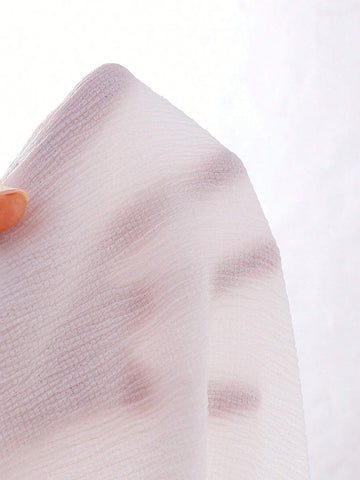 White Lace Lovely Sweet Striped Flare Sleeve Casual Long Sleeve Blouse For Young Girl, Fall