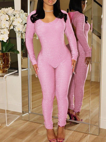 Women'S Hooded Backless Bodysuit