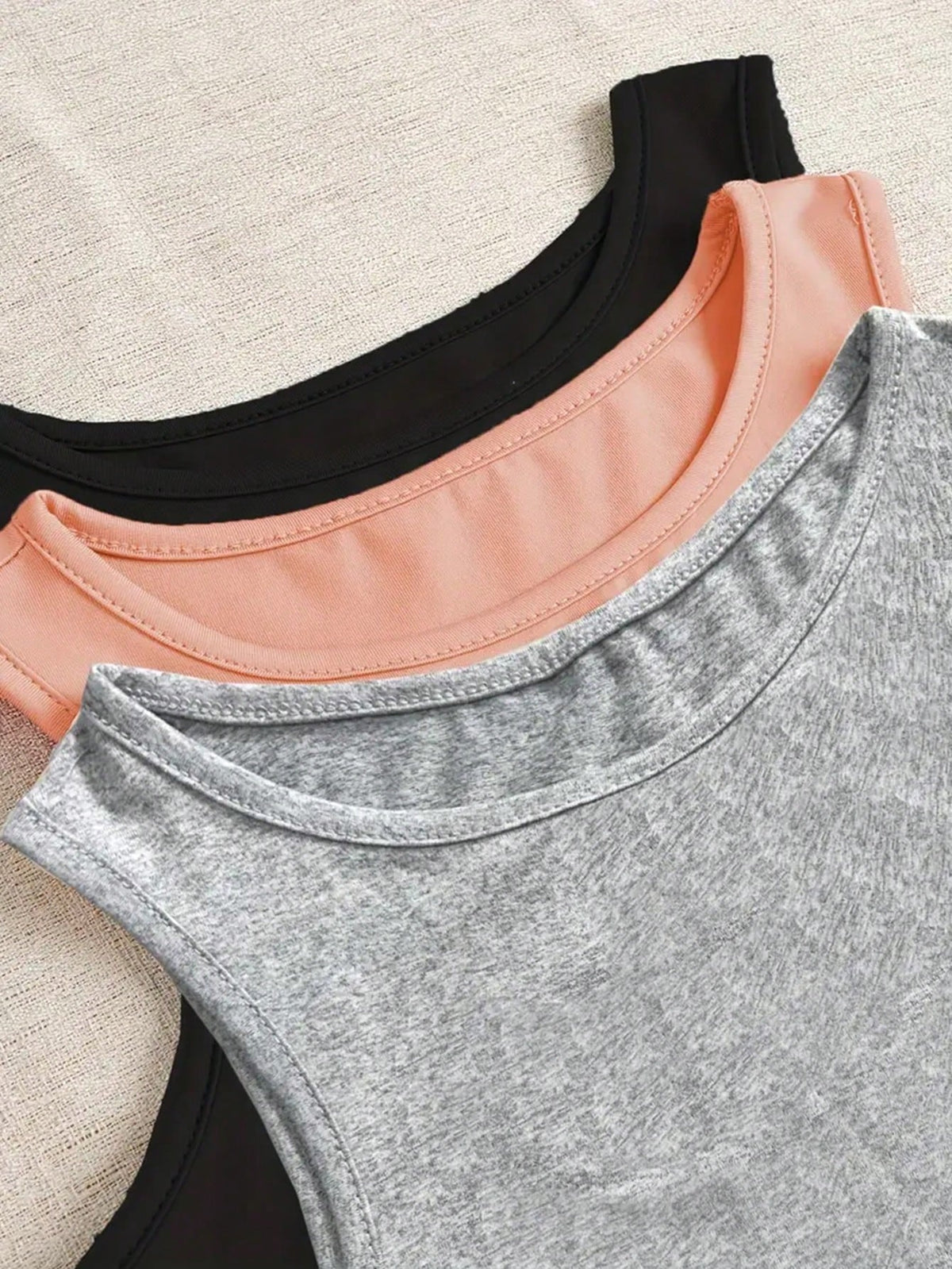 Women'S Plain Color Casual 2pcs/Set