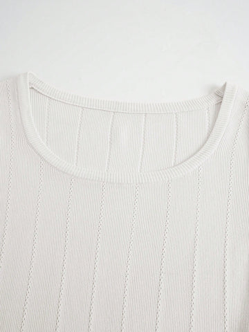 Women'S Round Neck Long Sleeve Bodysuit
