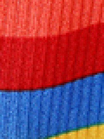 Women Casual Rainbow Striped Turtleneck Long Sleeve Short Knit Dress, Autumn