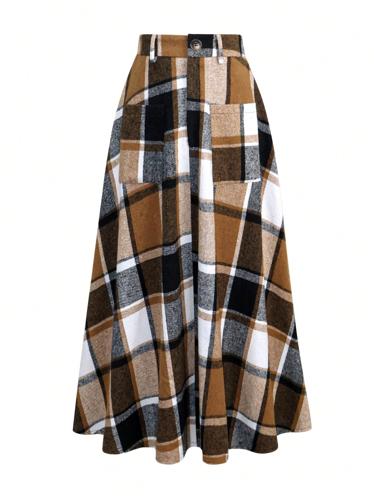 Women Casual Simple Style Skirt For Daily Wear