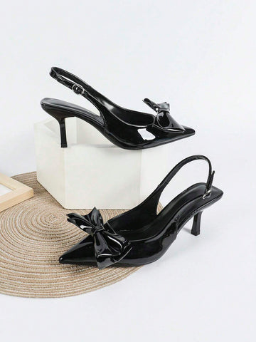 Women High Heel Shoes, Black High Heel Sandals, Wedding Shoes