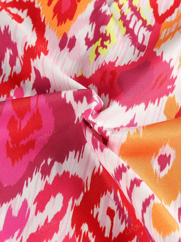 Women Long Sleeve Hollow Floral Print Blouse