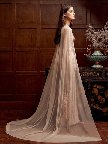 Women\ Sequin Patchwork Sleeveless Party Dress With Design Sense, Suitable For Banquet