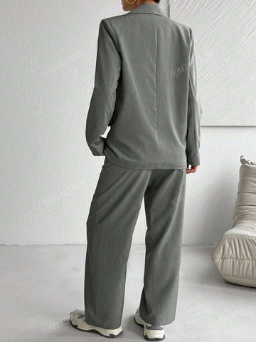 Women Street Style Casual Loose Comfortable Suit Set, Autumn Winter New Arrival