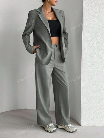 Women Street Style Casual Loose Comfortable Suit Set, Autumn Winter New Arrival