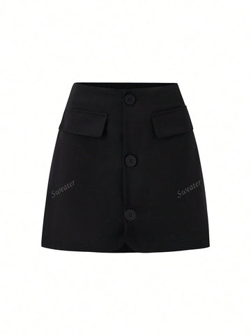 Women Vintage Design Slimming Everyday Wear Skir