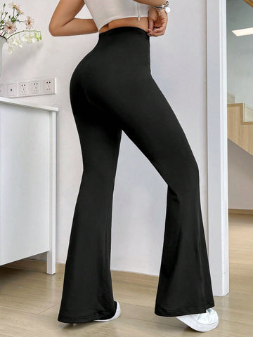 Women's Bottom Split Flared Pants