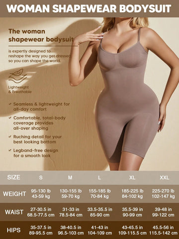 Women's Breast Lift Tummy Control Butt Lift Shapewear Bodysuit Underwear Jumpsuit