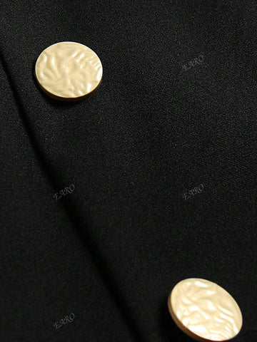 Women's Button Front Slit Fashionable Skirt For Daily Wear