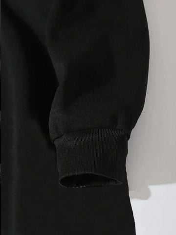 Women's Casual And Comfortable Autumn And Winter Dress With Long Sleeves Suitable For Going Out