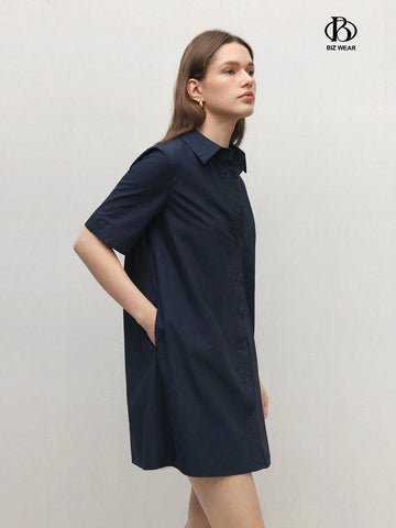 Women's Casual Off-Shoulder Short Sleeve Dress