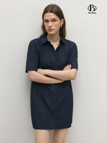 Women's Casual Off-Shoulder Short Sleeve Dress