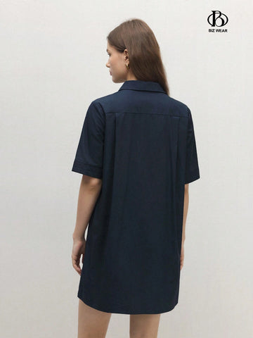 Women's Casual Off-Shoulder Short Sleeve Dress