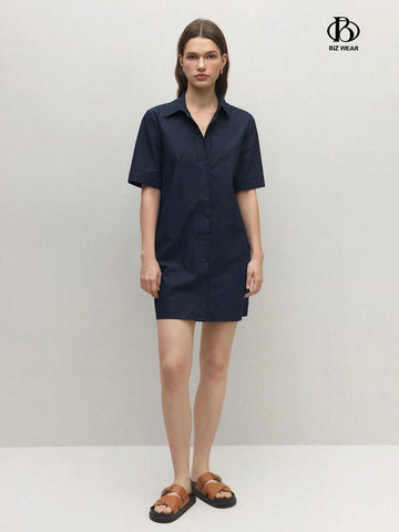 Women's Casual Off-Shoulder Short Sleeve Dress