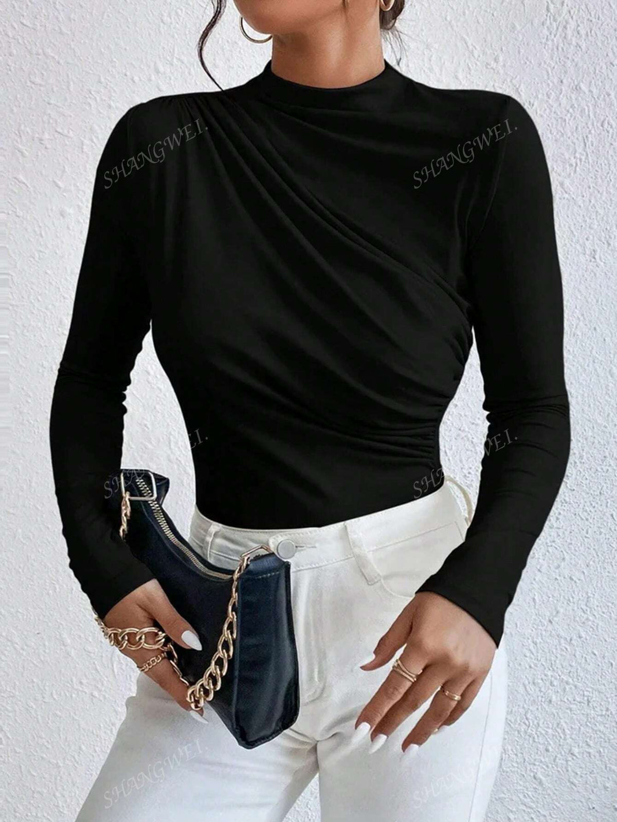 Women's Casual One Piece Outfit - Minimalist Design, Versatile Comfort, Base Layer