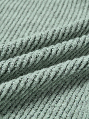 Women's Casual Simple Fuzzy Texture Solid Color Bell Sleeve Zipper Detail T-Shirt & Mermaid Hem Skirt Set Two Piece