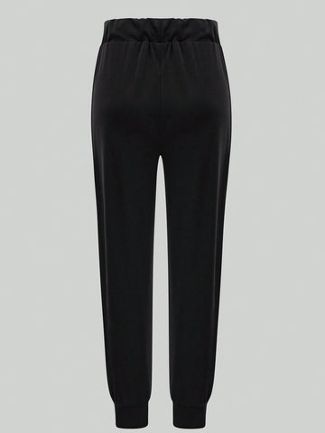 Women's Drawstring Waist Cargo Pants