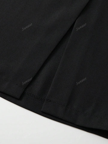 Women's Elegant Slit Design A-Line Skirt, Flattering And Versatile