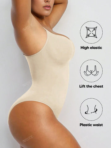 Women's Fashion Adjustable Strap Tight-Fitting Bodysuit Shapewear