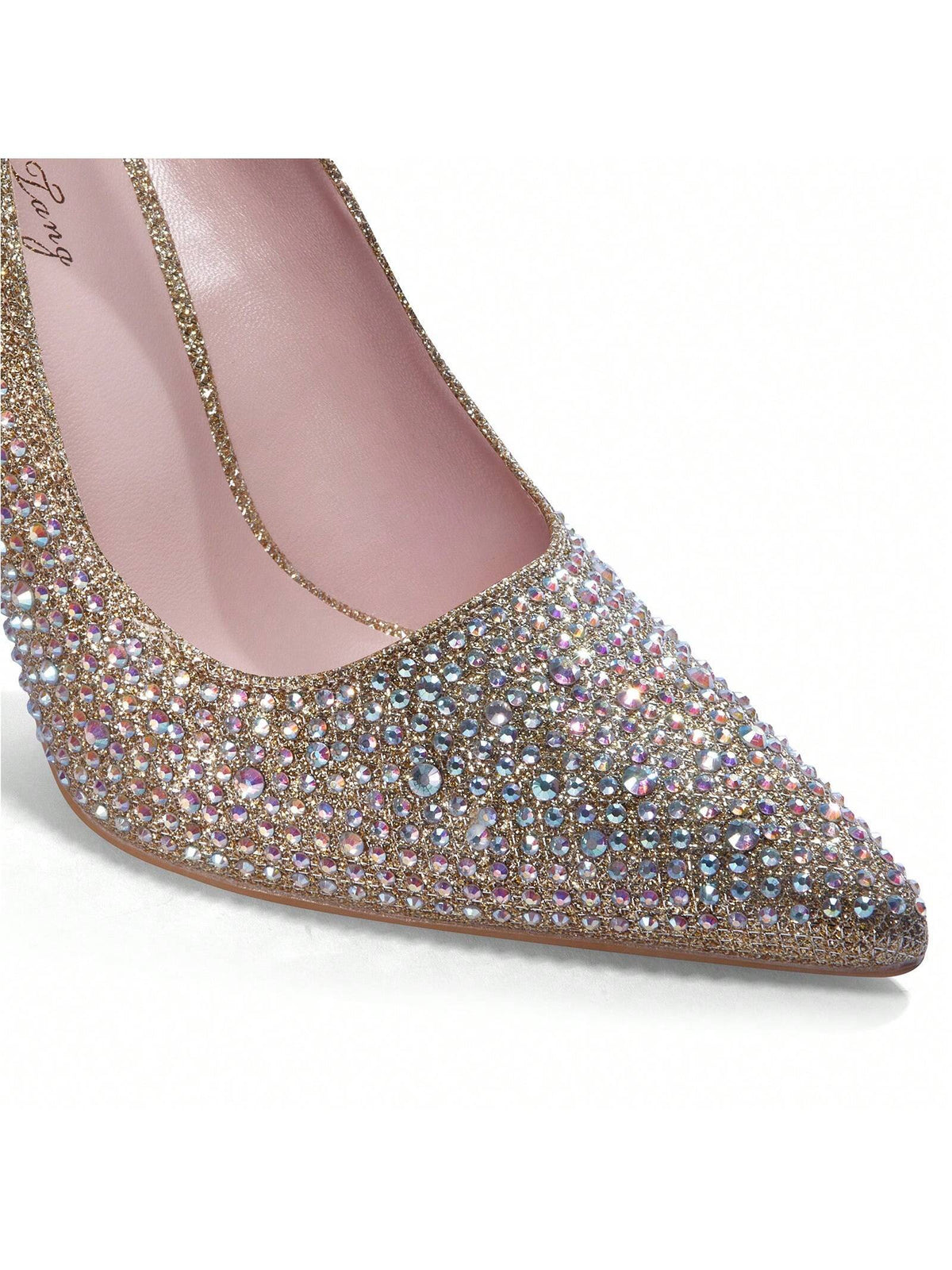 Women's Fashion High Heel Shoes With 12cm Heel & Rhinestone Decor