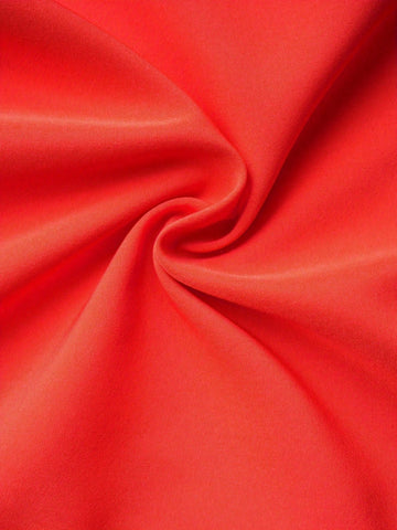 Women's Fashion Side Slit Hem Faux Pocket Casual Shirt