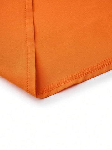 Women's Fashionable Solid Color Summer Midi Skirt