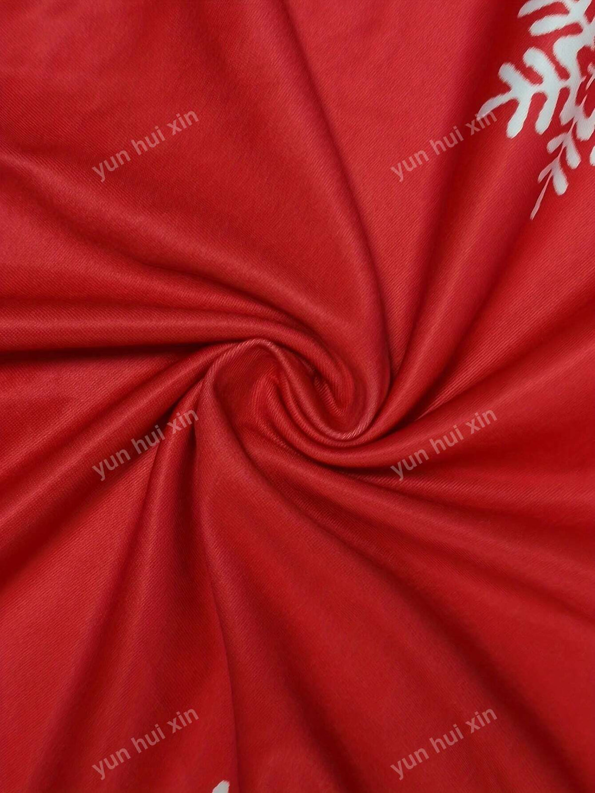 V-Neck Printed Long Sleeve Casual Top