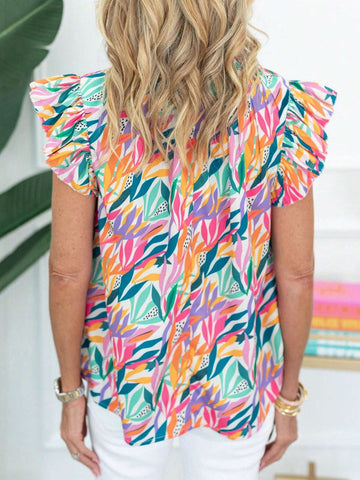 Women's Floral Print Pullover