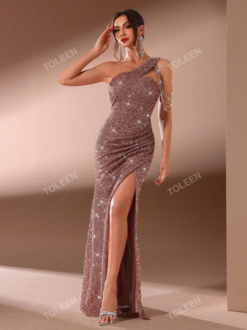 Women's Formal Evening Cocktail Dress (Heavy Style)