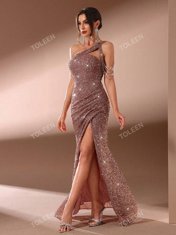 Women's Formal Evening Cocktail Dress (Heavy Style)