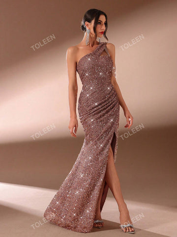 Women's Formal Evening Cocktail Dress (Heavy Style)