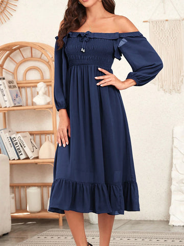 Women's Fungus Side Bandeau Dress