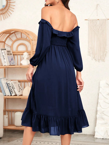Women's Fungus Side Bandeau Dress