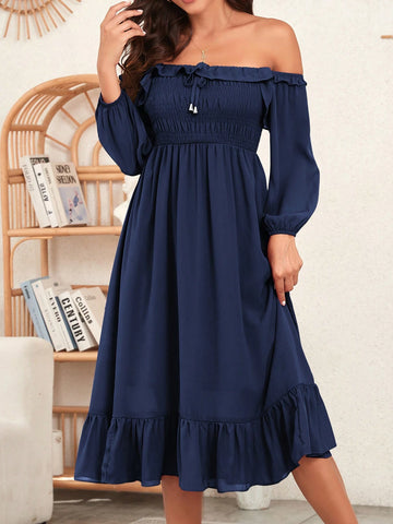 Women's Fungus Side Bandeau Dress