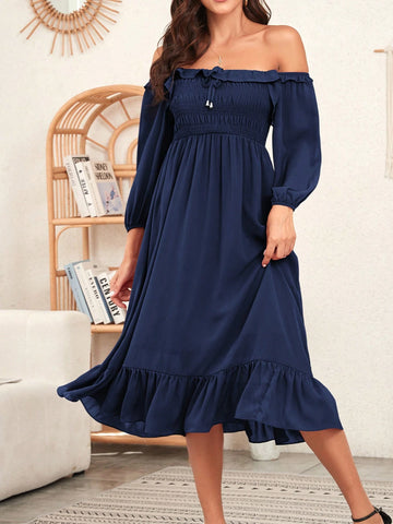 Women's Fungus Side Bandeau Dress